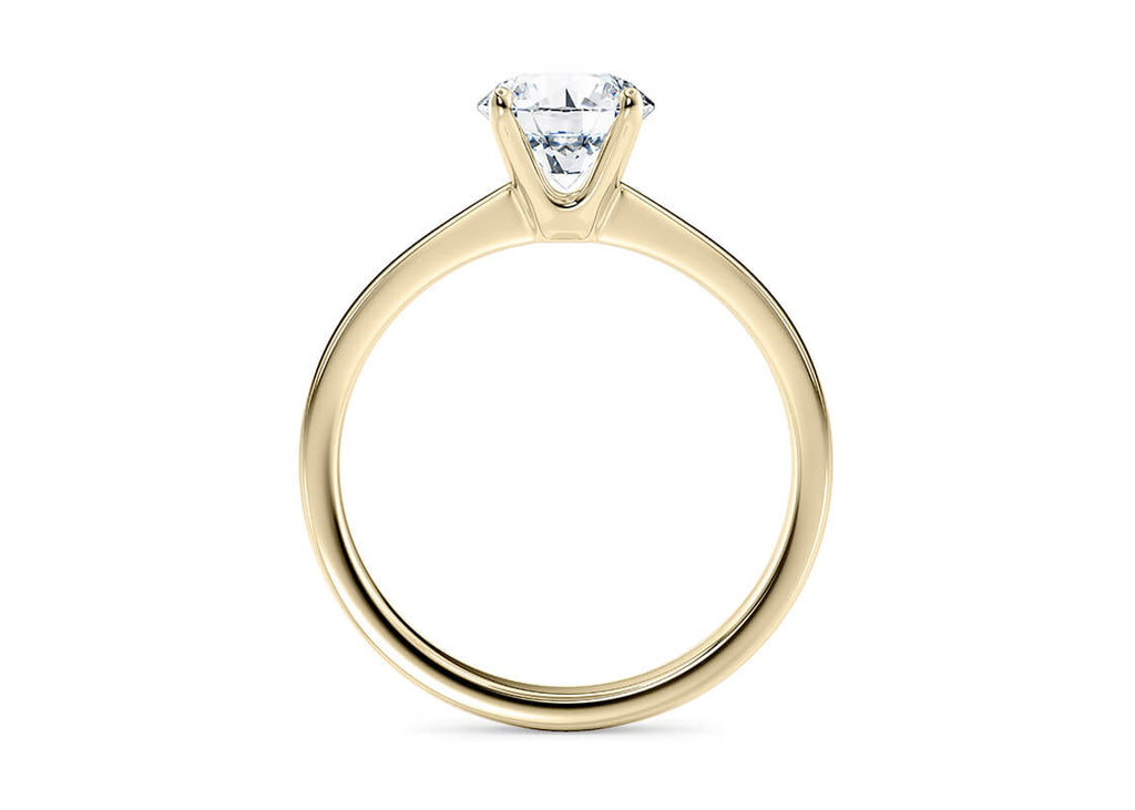 Custom Lab-Grown Diamond Solitaire Engagement Ring