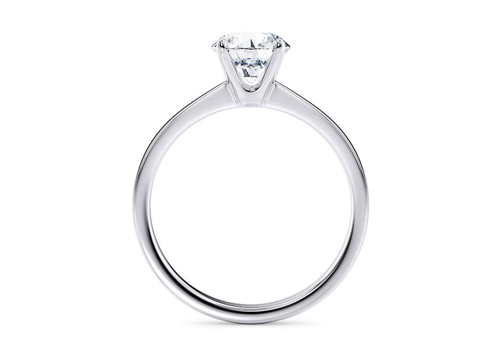 Custom Lab-Grown Diamond Solitaire Engagement Ring