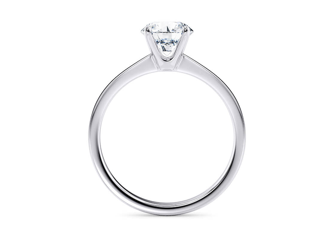 Custom Lab-Grown Diamond Solitaire Engagement Ring