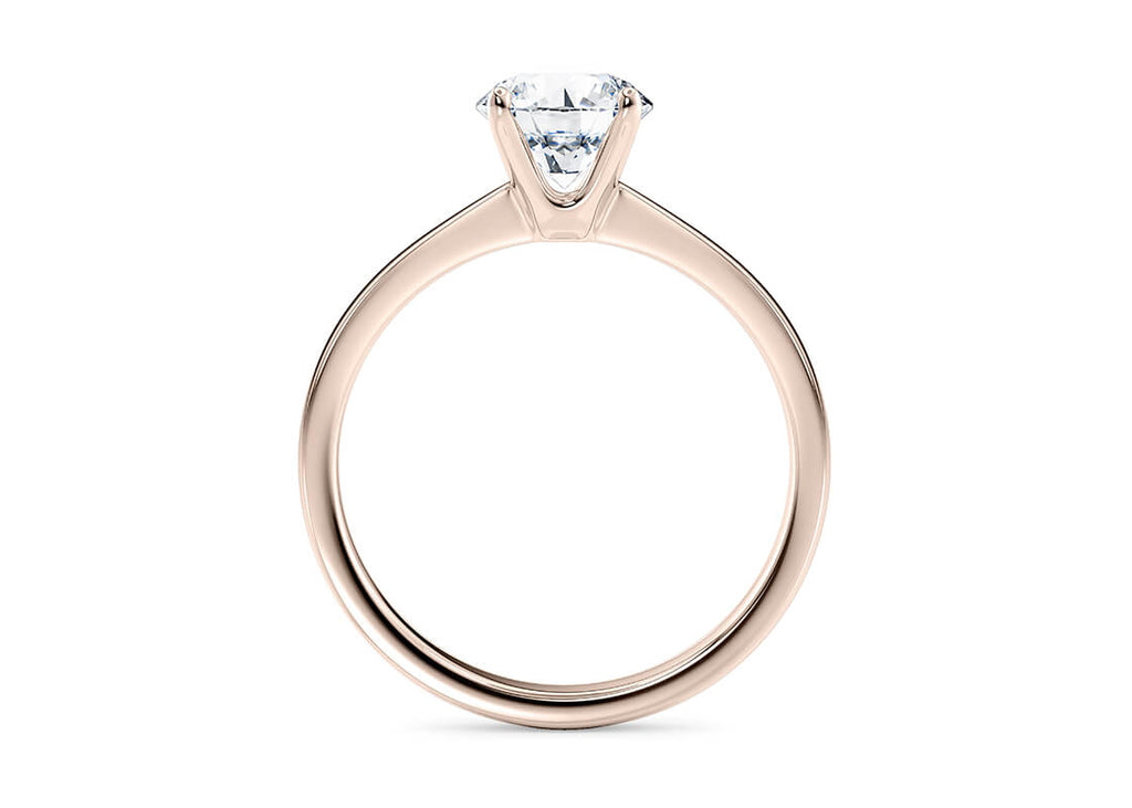 Custom Lab-Grown Diamond Solitaire Engagement Ring