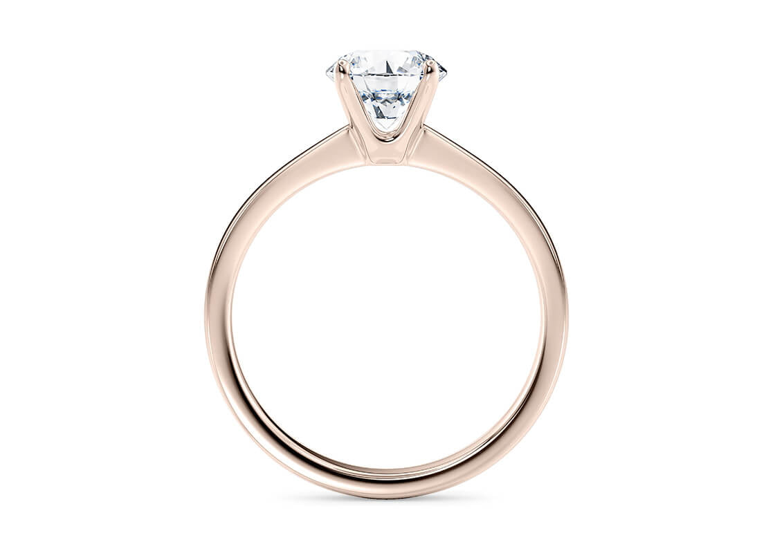 Custom Lab-Grown Diamond Solitaire Engagement Ring
